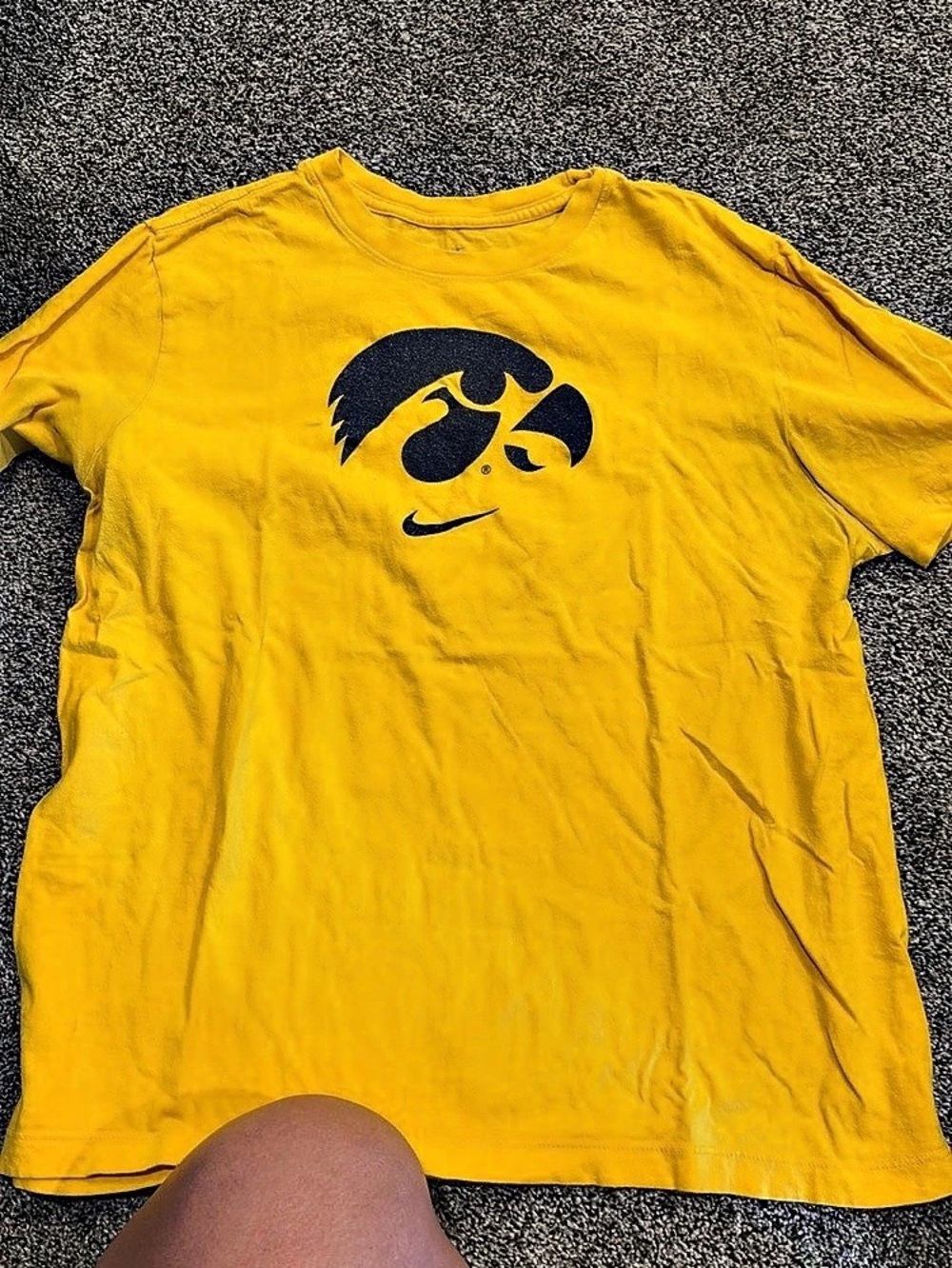 Nike Yellow Graphic Tee
